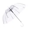 FGHGF Длинная ручка 8K прозрачный модный зонтик мужские женщины мужчины автоматический творческий большой зонт 210320