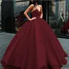 Quinceanera Dresses 2021 Princess Party Prom Formal Sexy Backless Sweetheart Organza Ball Gown Lace Up Vestidos De 15 Anos Q02