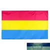 1PC Omnisexual LGBT Pride Pan Pansexual Flag 90x150cm Factory price expert design Quality Latest Style Original Status