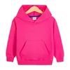 Bluzy dla dziecka Designer Designer Pullover Płaszcz Casual Długim Rękawem Bluzy Z Kapturem Moda Boys Girls Bluzka Streetwear CGY140