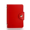 Card Holders 10/50/100 Pcs/lots Wholesale Bulk ID Holder Pu Leather Wallet Vintage Organizer Case 24 Slots Travel Business Gifts