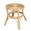 Natural Rattan Plant Stand Cremalheira Indoor Flor Potenciômetro Potenciômetro Garden Vine Trellis 4xfa Planters Pots