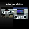 Reproductor de Radio y DVD para coche para Ford Fiesta 2009-2017 Android 10,0 2 Din 9 pulgadas Multimedia estéreo Carplay navegación GPS 4G WIFI