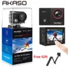 AKASO GO EK7000 PRO 4K 액션 카메라 터치 스크린 EIS 조정 가능한보기 각도 40M 다이빙 카메라 원격 제어 스포츠 카메라 210319