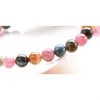 Beaded Strands Gorgeous Tourmaline Bracelet For Women Party Beads Strand Charm Bangles Jewelry Powerful Clean Energy Fashion Girl Fawn22