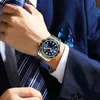 Curren Men Watch top Luxury Brand Negócio de Aço Inoxidável Quartz Mens Relógios Data Relógio Impermeável Relogio Masculino 210517