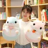 Mignon hamster peluche jouet 3 en 1 multifonction main chaude avec couverture oreiller cadeau d'anniversaire pour enfants 210728