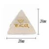 Pierres Précieuses Naturelles En Vrac Pyramide Pierre Décorer Motif Triangle Gravé Et Runes Feu Air Eau Terre Reiki Symboles Maison Cristal Ornement Bijoux 26mm