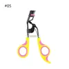 Partihandel Professionell Makeup Eyelash Curler Multicolor Frostat Handle Eyelashes Clip Portable Kosmetiska Lashes Curling Tools