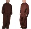 9Color springautumnwinter tai chi kostym meditation låg utöva uniforms kampsport kläder vinge chun röd / grön / brun