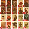 Red Dead Redemption 2 Game Poster Home Decor 30x45cm Retro Big KraftpaperStyle Wall Posters Vintage Internet Cafe Bar Decoration C258s