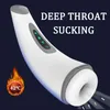 NXY sex pump leksaker stark luft sugande manlig masturbator automatisk vakuum sex leksaker djupt hals erotisk oral blowjob värme moaning kopp för män Sey 1125