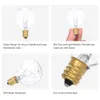 Tomshine 25pcs 7W AC230V G40 Globe Tungsten Incandescent Bulb Lamp E12 Base Socket Holder IP44 Water Resistance Warm White 211015