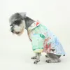 犬用アパレルファッション通気性ペットコットンTシャツクラシックパーソナリティチャームブルドッグシュナウザーシャツ