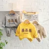Infant Clothing Sets Baby Suit 2023 Autumn Spring Clothes For Newborn Baby Boys Clothes Sweater+Pant 2pcs Outfit Kids Costume
