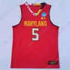Baskettröjor Maryland Terrapins statistik basket tröja ncaa college ike cornish marcus dockery xavier green graham iii brett