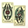 78 cartes de tarot Tattoo Ink Intuition Ensemble magnifiquement illustré de jeu de deck vintage