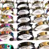 30pcs Hiphop SelfDefense Spikes Stainless Steel Ring 3 Willow Nail Emergency Defense Rings Male and Female Punk Ring Whole Je624024966168