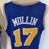 Nikivip Wholesale #4 Chiris Webber #17 Chris Mullin #15 Latrell Sprewell #10 Jersey de basquete Tim Hardaway All Stitched Mesh Jersey Vintage