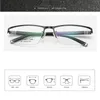 Fashion Sunglasses Frames Titanium Alloy Ultra Light Mens Business Half Rimless Glass Designer EyeGlasses Optical