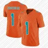 Tua Tagovailoa Tyreek Hill Jaylen Waddle Camisa de futebol personalizada Dan Marino Devon Achane Raheem Mostert Jevon Hollands Xavien Howard Andrew Van Ginkel Jalen Ramsey