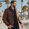 Мужская настоящая кожаная куртка мужская мотоцикл съемный капот зимнее пальто мужчины теплые натуральные кожаные куртки 211222