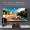 게임 컨트롤러 조이스틱 USB 유선 핸들 컨트롤러 Microsoft Xbox 360 슬림 PC Windows 용 GamePad