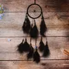 Wholesale- 1pcs Dreamcatcher India Style Handmade Dream Catcher Net With Feathers Wind Chimes Hanging Carft 2124 V2