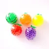 Toy Vent Decompression Fruit Bead Hand Pinch Play Series of Transparent Beads