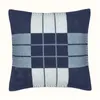 Poduszki żakardowe Soft Wool Pillow Case Plaid Pattern Home Sofa Łóżko Koce Poduszki Moda Pościel Dostawy