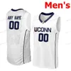 Nik1 Stitched Custom 12 Tyler Bryant 12 Tyler Polley 14 Kassoum Yakwe 15 Sidney Wilson Uconn Huskies College Men Women Youth Jersey