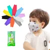 Kids KF94 Mask 10PCS / Pack 4-Layer Designer Face Masks 11 Färger