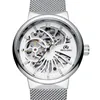 Sichu1-Ancient Camel Explosion Style Watch Fashion Hot-selling Mesh Belt Men's Hollow Through Bottom Manual Mechanical