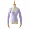 Lente zomer sexy slim fit afslanken club zwart 2-delige set witte slinger top en korte cardigan pak matching 210517