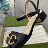 Sandali da donna estivi moda tacchi alti scarpe da donna firmate con la suola spessa eleganti scarpe da sposa con una sola parola