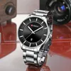 Curren Men Watch Stainless Steel Classy Business Watches Male Auto Date Clock 2019 Fashion Quartz Wristwatch Relogio Masculino Q0524