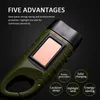 Zaklampen Torches Draagbare Solar Hand-Cranked LED Mini Power Generation Multifunctionele Outdoor Small Lamp