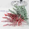 Nouvelle Simulation plante feuille décoration fleur haute qualité en plastique eucalyptus matériel mariage décoration de la maison EWA5350