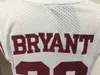 Nikivip ist neu und komplett in Schwarz erhältlich. Herren-Basketballtrikots im Vintage-Stil von Bryant Lower Merion High School, Rot, Schwarz, Weiß, günstige, genähte Bryant-Hemden