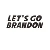 20x7cm Let's Go Brandon Sticker Party Favor For Car Trump Prank Biden PVC Stickers WLL1211