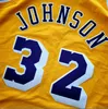 Personalizzato Uomini Giovani donne Vintage Johnson Mitchell Ness 84 85 College Basketball Jersey Taglia S-4XL o personalizzato qualsiasi nome o numero di maglia