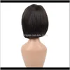 Ajustável Preplucked Silk Base Humano Cabelo Humano 12inch Brasileiro Brasileiro para Mulheres Negras ZGVBI ZG8QL