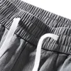 Lente herfst vrachtbroek heren trendy buiting enkel gebonden broek losse elastische taille overalls harembroek groot formaat m-4XL 211006