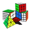 Qiyi Magnetic Series 3x3 Pyramid Magic Cube Professionale Magic Cube Twisty Speed ​​Puzzle Giocattoli educativi Forniture