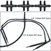 Waltregro Sera Otomatik Dirsek Giriş Sistemi 4/7 ila 3/5mm Hortum Bahçe Sulama Sulama Kiti Ev Saksı Bitki 210622