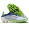 2021 Nieuwste Mens X Speedflow + FG Soccer Schoenen Hoge Kwaliteit Zwart Wit Rode Messi Cleats Outdoor Voetbalschoenen