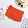 Sexy biquíni maternidade fundos de finged mão crochet knitting hula dança desempenho praia saia meia saias mini maiôs