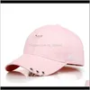 Ball Hats Caps Hats, Scarves & Gloves Aessorieskorean Version Of Spring Summer Hoop Baseball Cotton G-Dragon Cap Factory Wholesale Sports Fas