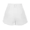 Fashion 2 Piece Set Women Puff Sleeve Short Crop Top High Waist Wide Shorts Tracksuit Sexy Conjunto Femenino Two Piece Set 210721