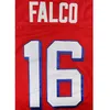 Wysyłka z nas Shane Falco #16 The Replains Movie Football Jersey Men's Szygowane czerwono S-4xl Wysoka jakość